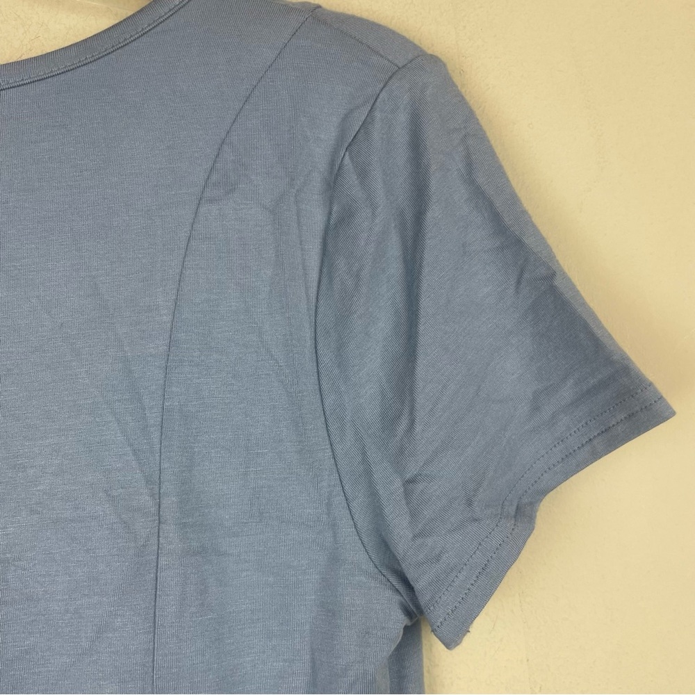 NWOT Abound Short Sleeve Henley Skater Fit and Flare Dress Size M - Picture 13 of 14